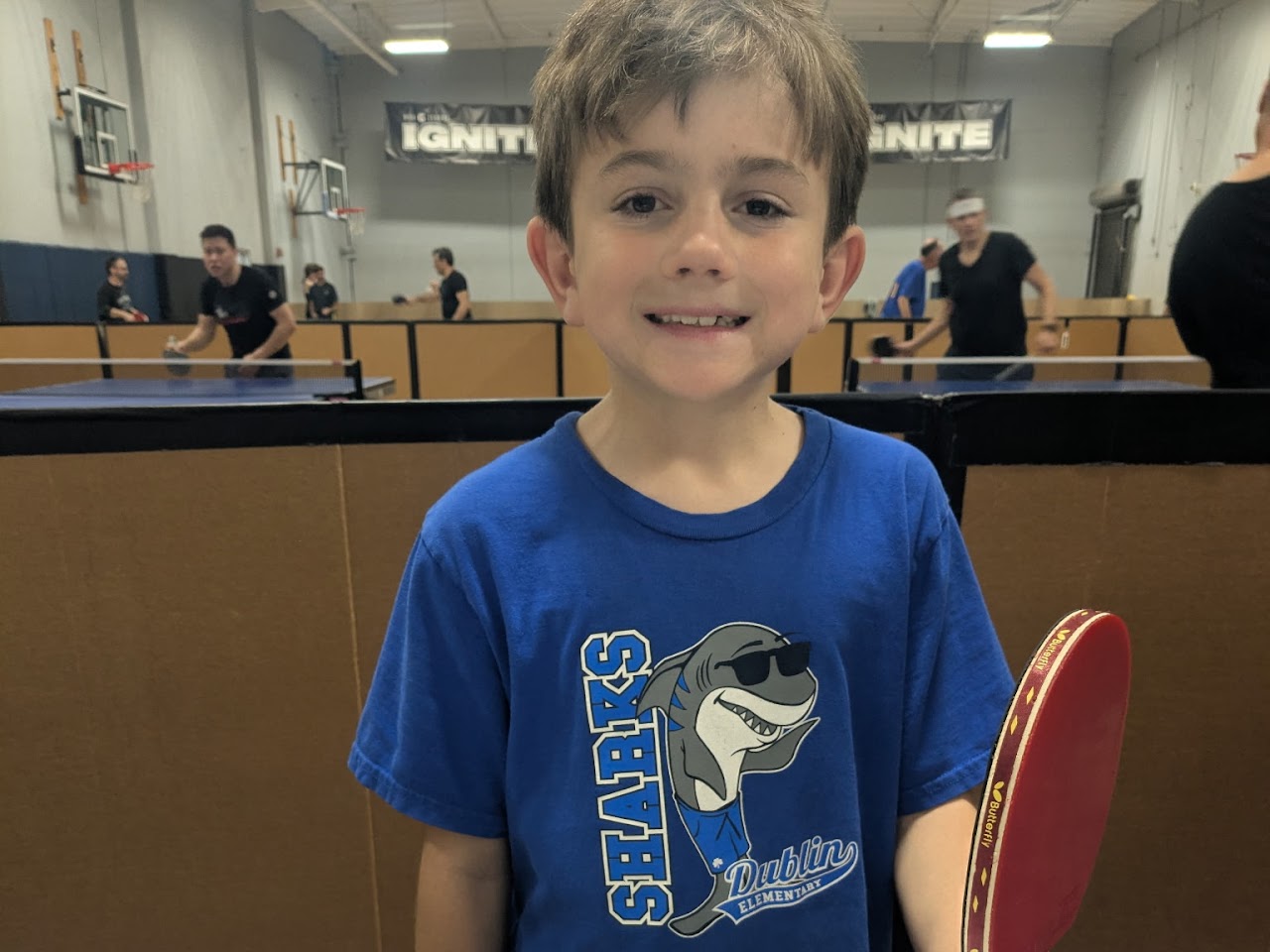 Graham at Concord Table Tennis Club