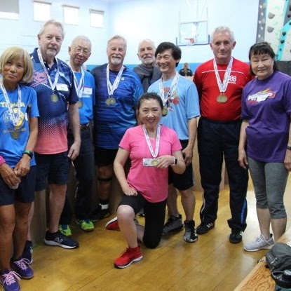 Sonoma Wine Country Senior Games medalists